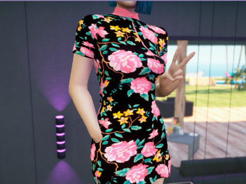 Short Qipao for MP Female 1.0