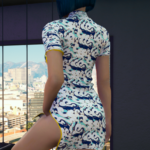 Short Qipao for MP Female 1.02