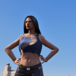 Short top with pins for MP Female 1.02