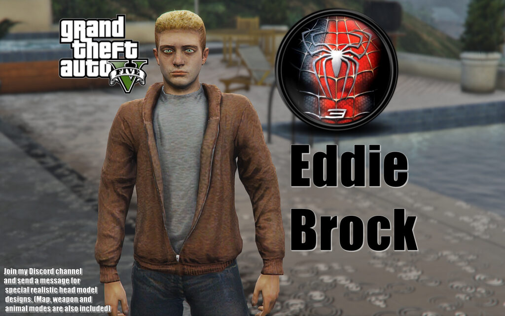 Spiderman 3 Game | Eddie Brock [Add-On Ped] V1.0