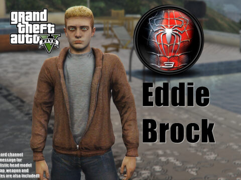 Spiderman 3 Game | Eddie Brock [Add-On Ped] V1.0
