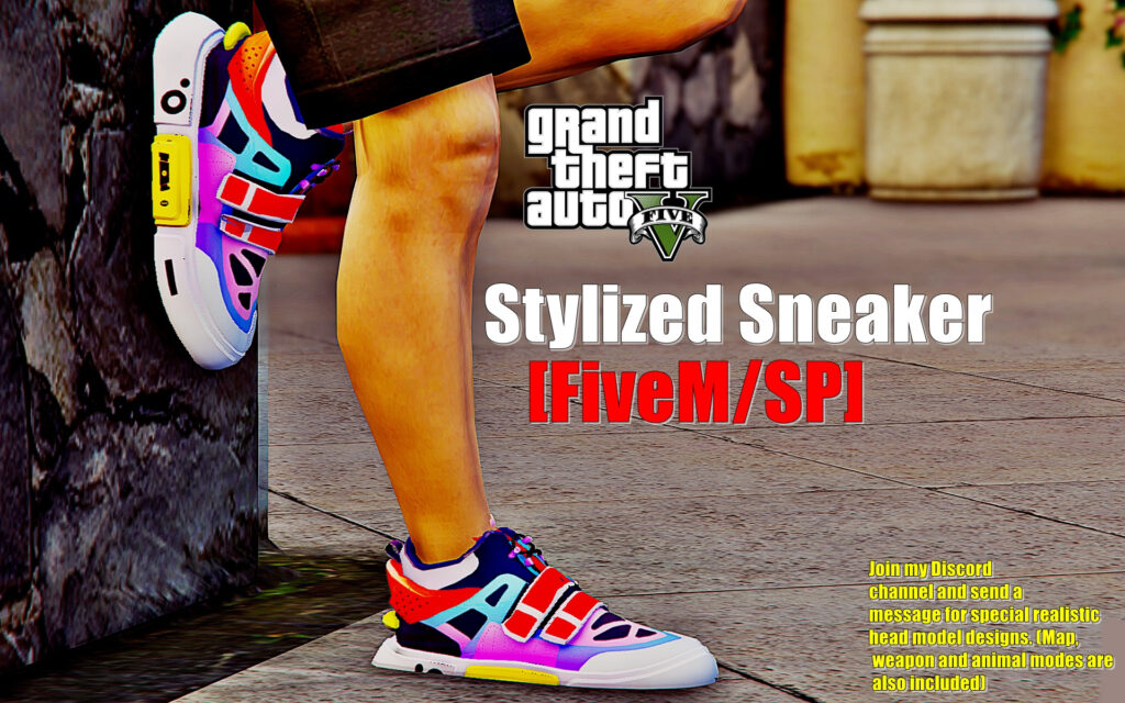 Stylized Sneakers for MP Male 1.0