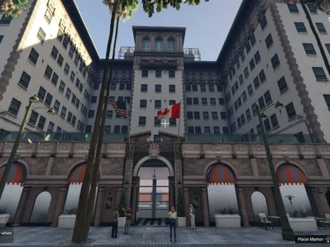 Super Cars Center Palace [XML][YMAP] V1.0