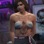 "Life of Roses" Tattoo for Female V1.0