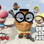 The Grim Adventures of Billy & Mandy - Mandy Billy & Irwin peds V1.0