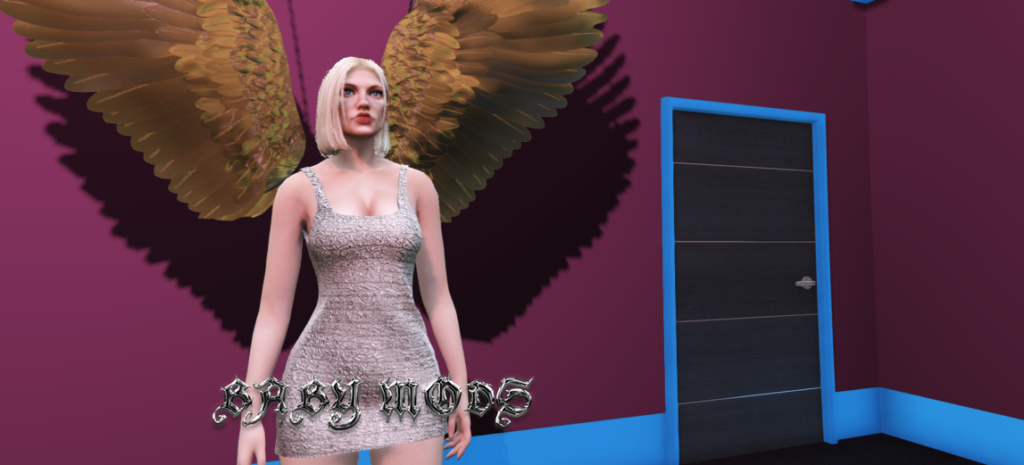 Vanna Metallic Mini Dress -MP Female 1.0