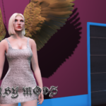 Vanna Metallic Mini Dress -MP Female 1.0