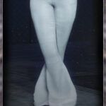 Velvet Bell-Bottom Pants for MP Female