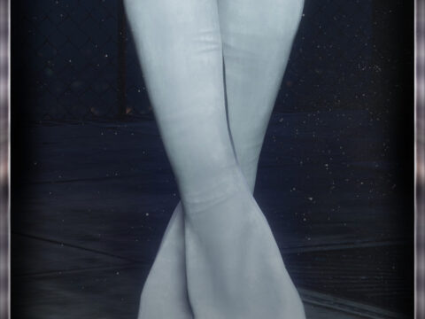 Velvet Bell-Bottom Pants for MP Female