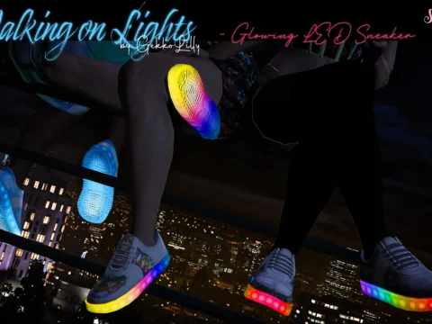 Walking on Lights - LED Sneaker for MP male & MP female