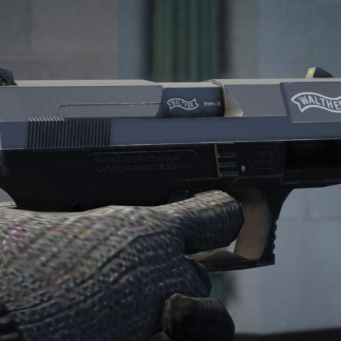 Walther P99 [Animated] V1.0 – GTA 5 mod