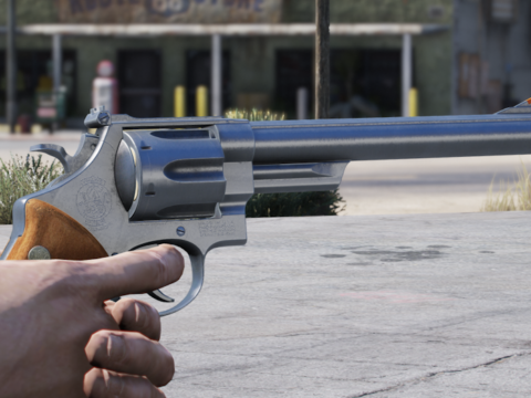 Smith & Wesson Model 29 [Animated] V1.0