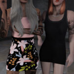 Recolored mini-dress | textures | for MP female V1.0