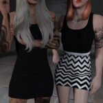 Recolored mini-dress | textures | for MP female V1.0