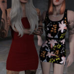 Recolored mini-dress | textures | for MP female V1.0