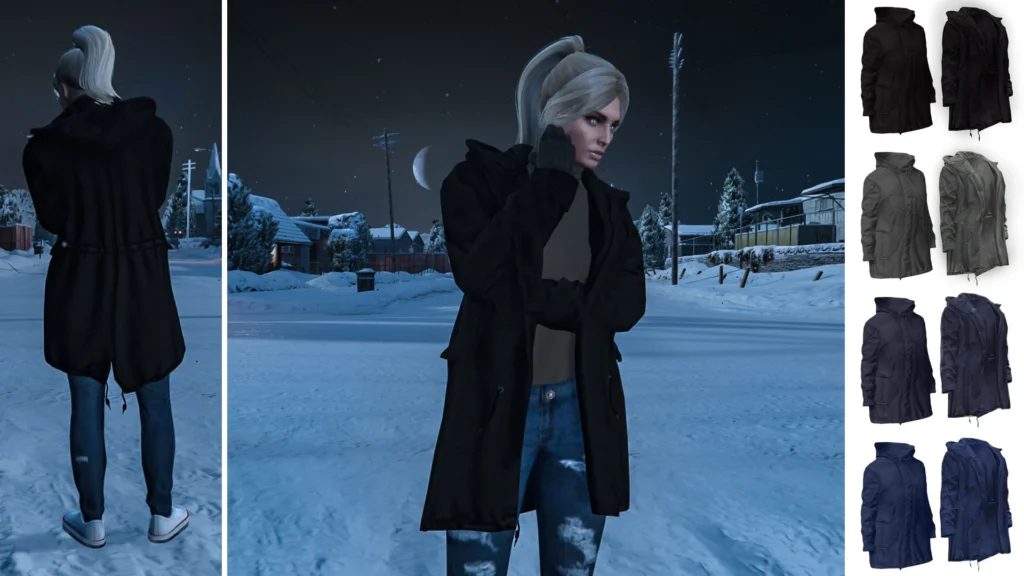 Recolored parka | textures | for MP female V1.0