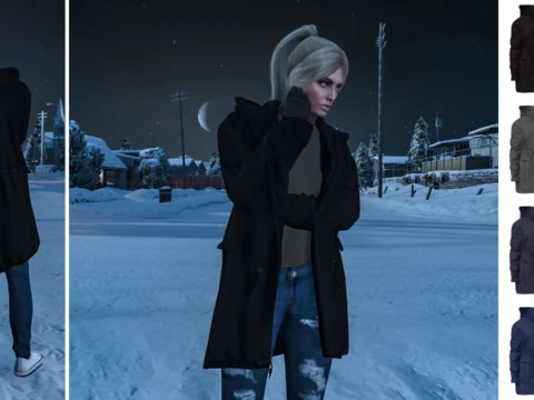 Recolored parka | textures | for MP female V1.0