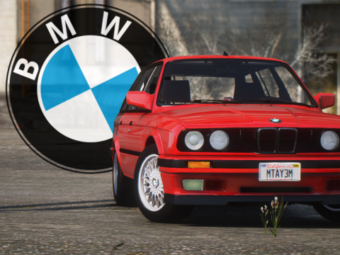 1989 BMW E30 Touring [Add-On | Extras | Vehfuncs V | Animated] V1.0