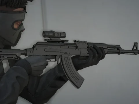 AK-47 War Saw [Animated] V1.0