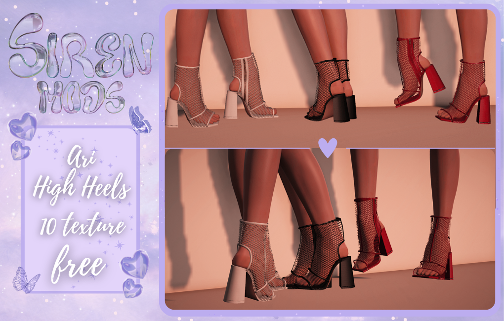 Ari High Heels for MP Female 1.0