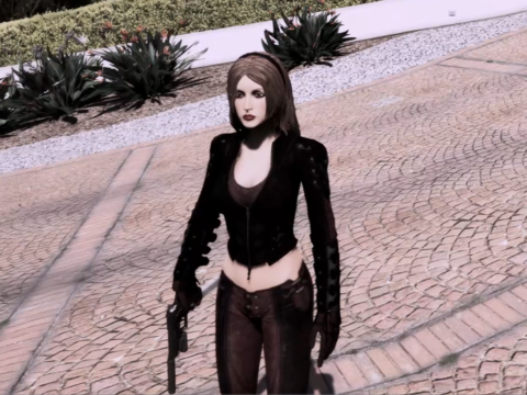 Talia Al Ghul from Batman: Arkham City [Add-On Ped] V1.0