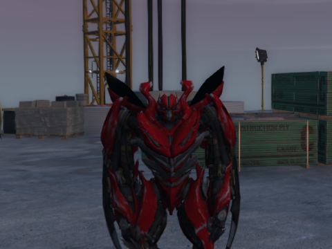 Autobot Dino Transformers Dark of The Moon [Add-On Ped] V3.0