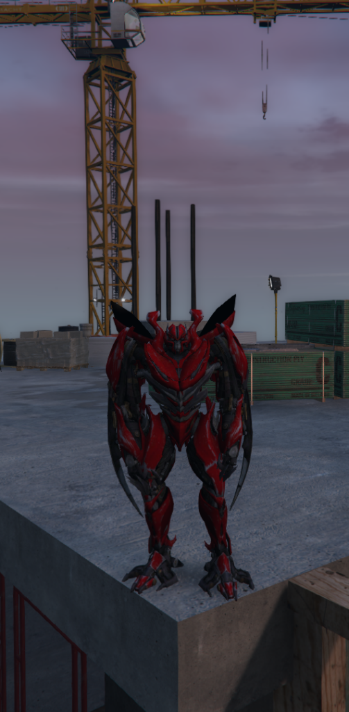 Autobot Dino Transformers Dark of The Moon [Add-On Ped] V3.0