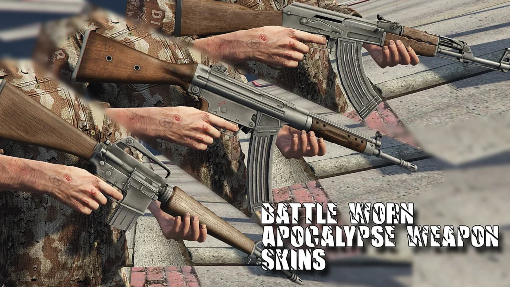 Battle Worn Apocalypse Weapon Skins V1.1