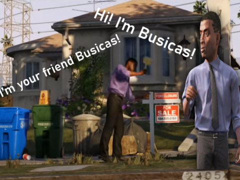Beta-Trailer Business man