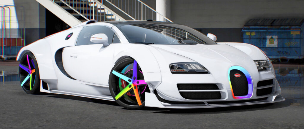 Bugatti Veyron Widebody Twin Turbo WB Custom