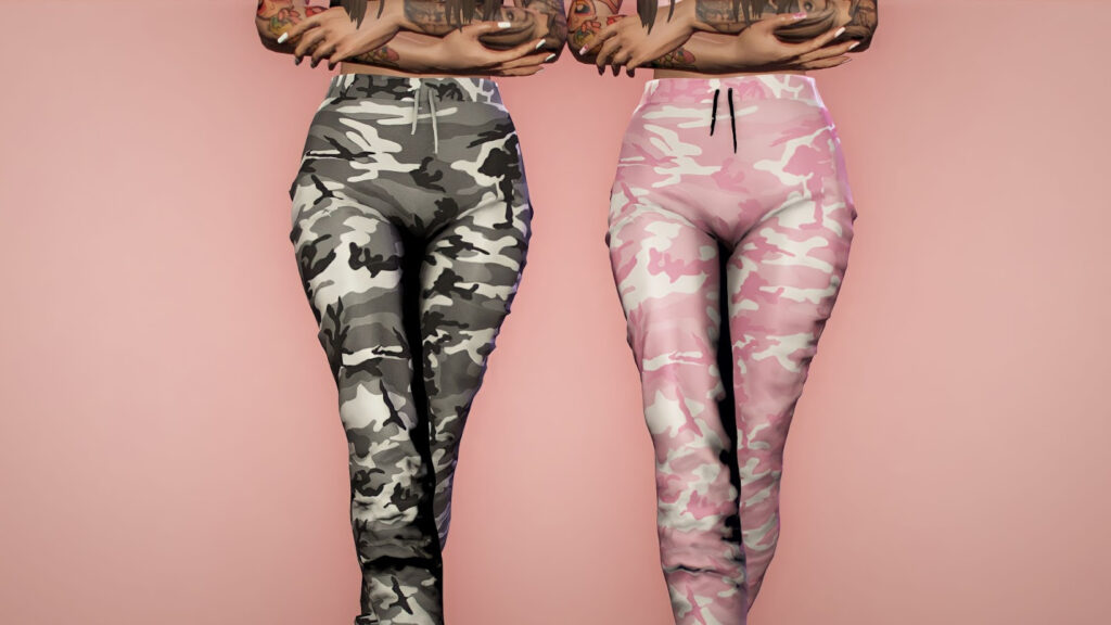 Camo Pants for MP Female
