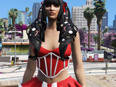 Christmas Dress for MP Female 1.0