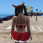 Christmas Dress for MP Female 1.04