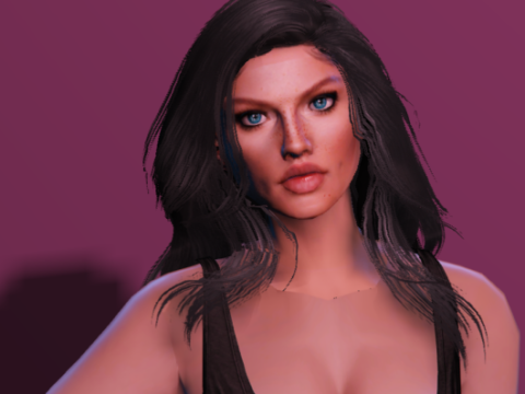 Custom Skin & Custom Face for MP Female #2 V1.0