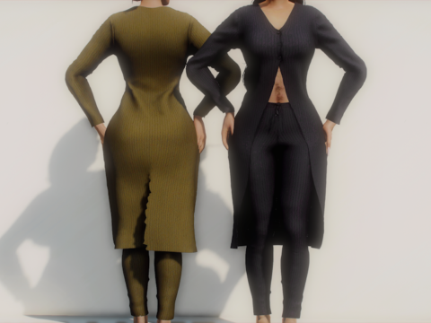 Cute Loungewear Outfit for MP Female 1.0