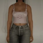 Cute ribbon top for MP Female 1.04