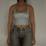 Cute ribbon top for MP Female 1.05