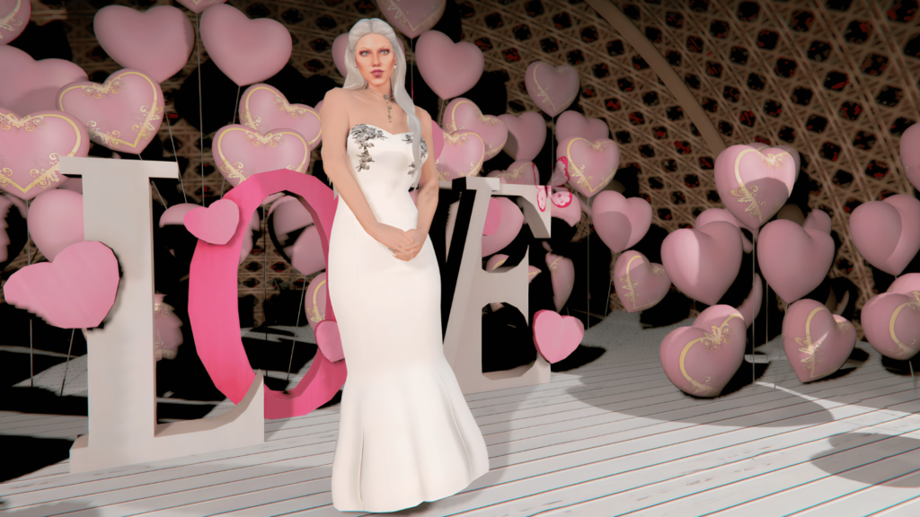 Daphne Wedding Dress for MP Female 1.0