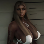 Dark skin Amore face for MP Female 1.0