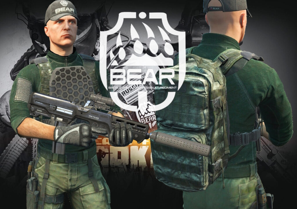 Escape from Takov Bear outfit for MP Male 1.0
