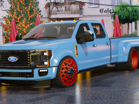 Ford F450 Dually LED 6x6 Edition