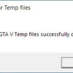 GTA V Clear Temp Files in Folder V1.0