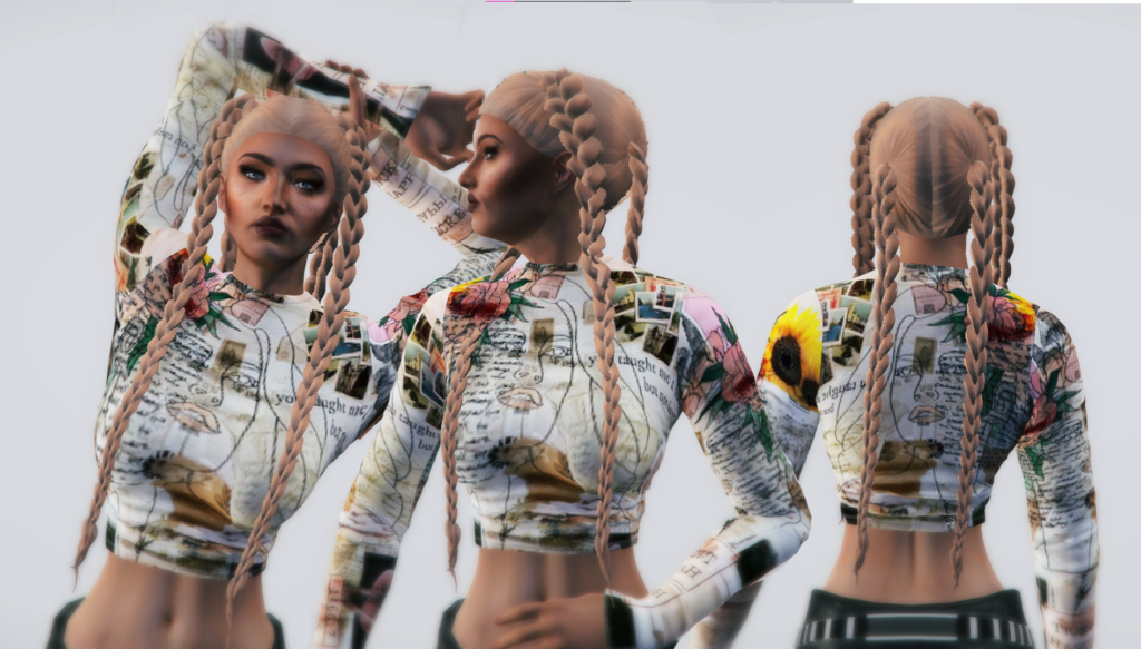 Hair For MP Female V1 0 GTA 5 Mod   Hair For MP Female 1.02 1024x583 