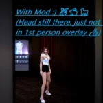 Hide Head in First Person Overlay (Not your regular remove head mod) V1.0