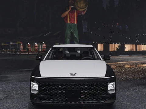 Hyundai Azera 2024 [Add-On / Replace / FiveM] V1.0