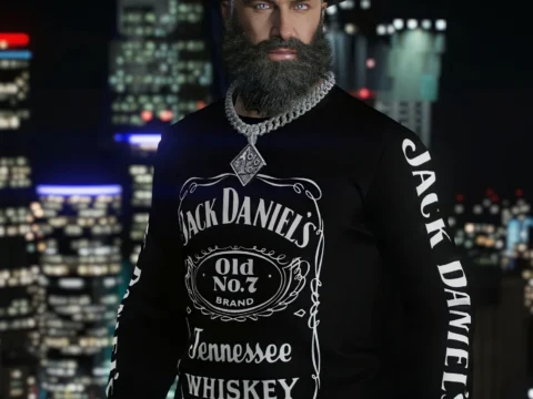 Jack Daniels Sweater for MP Male 1.0