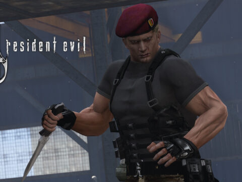 Jack Krauser - Resident Evil 4 HD version with classic outfit - [Add-On Ped] [Replace] V1.0