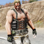 Jack Krauser - Resident Evil 4 with commando outfit + mutated version4