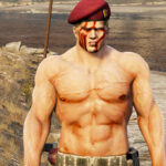 Jack Krauser - Resident Evil 4 with commando outfit + mutated version5