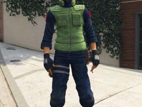 Kakashi Hatake From Naruto [Add-On Ped] V1.0